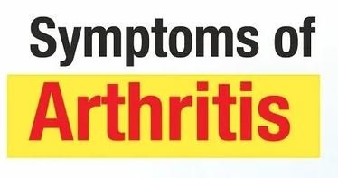 Symptoms of Arthritis